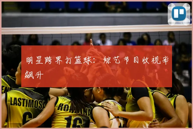 明星跨界打篮球：综艺节目收视率飙升