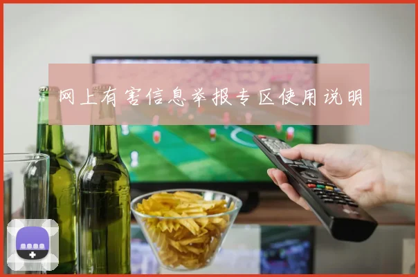 网上有害信息举报专区使用说明