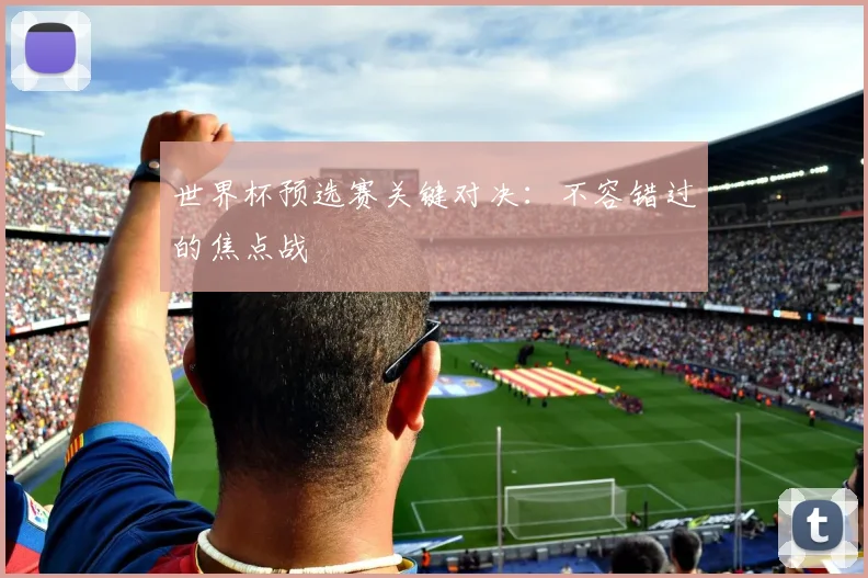 世界杯预选赛关键对决：不容错过的焦点战